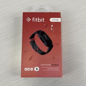 Fitbit Fitness Tracker Ace 3 for Kids 8 Days Battery Life - Black / Sport Red™